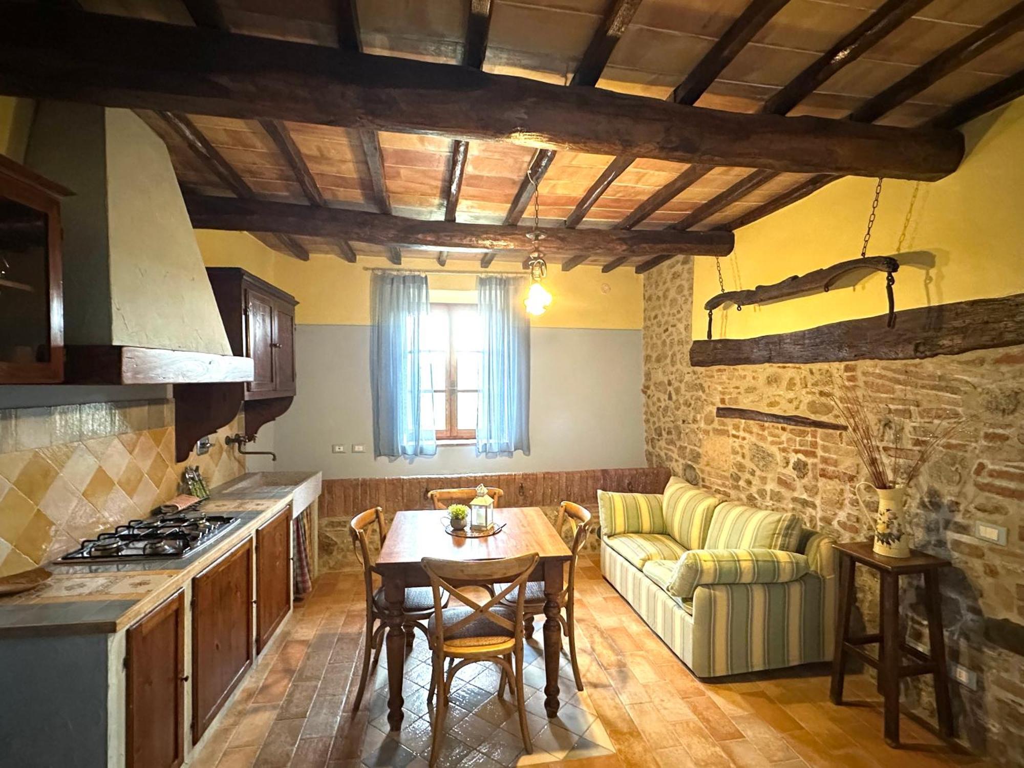 Borgo Tignano Apartment Casole d'Elsa Luaran gambar